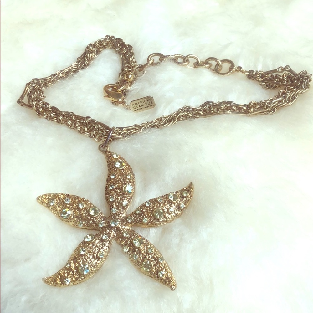 American Glamour Starfish Necklace